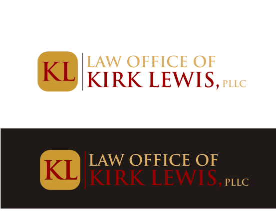 Logo Design Entry 1196996 submitted by Aladin to the contest for Law Office of Kirk Lewis, PLLC run by kirkdlewis