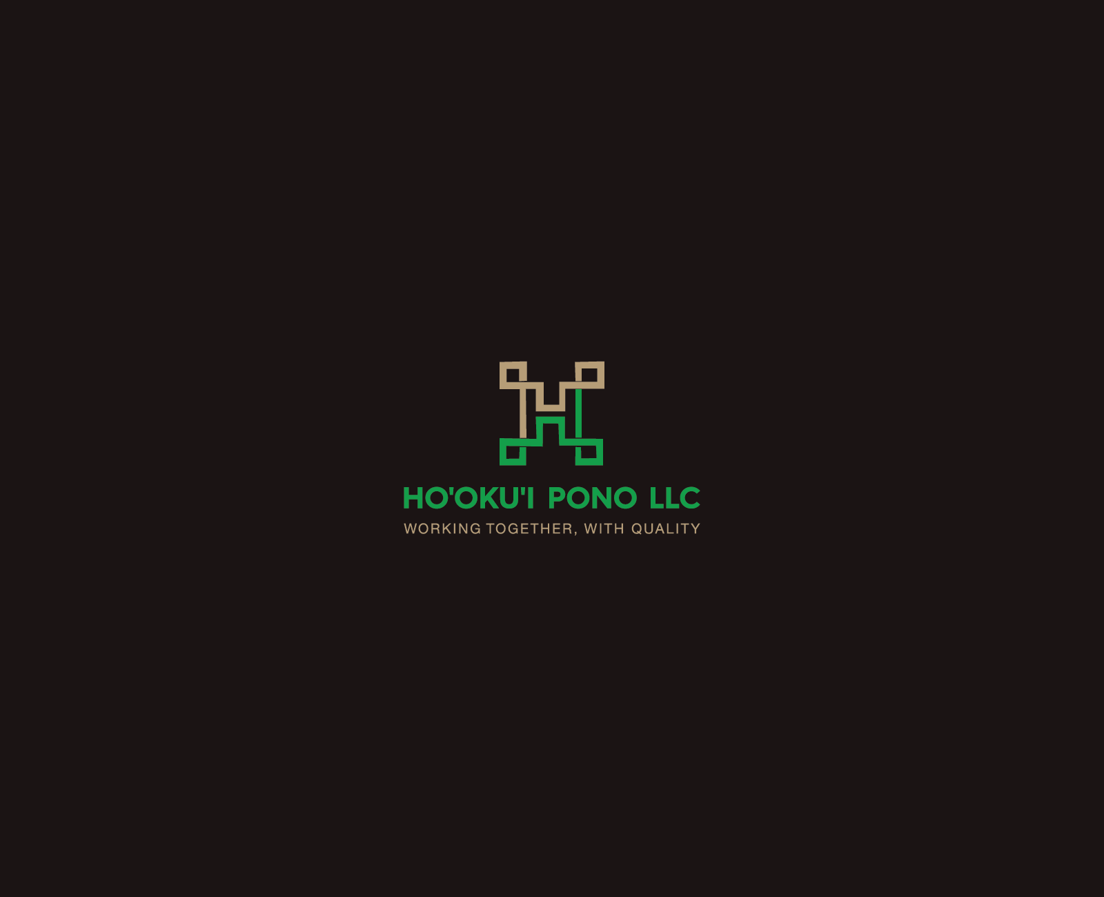 Logo Design Entry 1198815 submitted by swrillsm to the contest for Ho'oku'i Pono LLC run by hregina