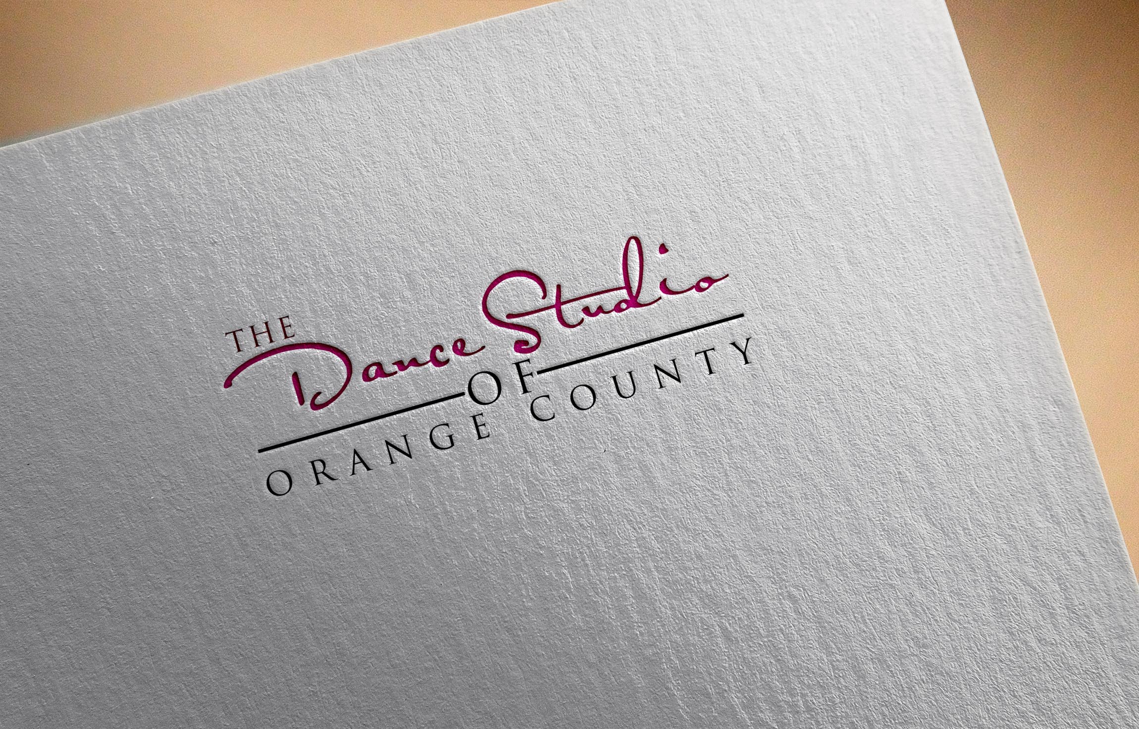 Logo Design entry 1207001 submitted by sonusmiley to the Logo Design for The Dance Studio of Orange County  run by Michelejansma