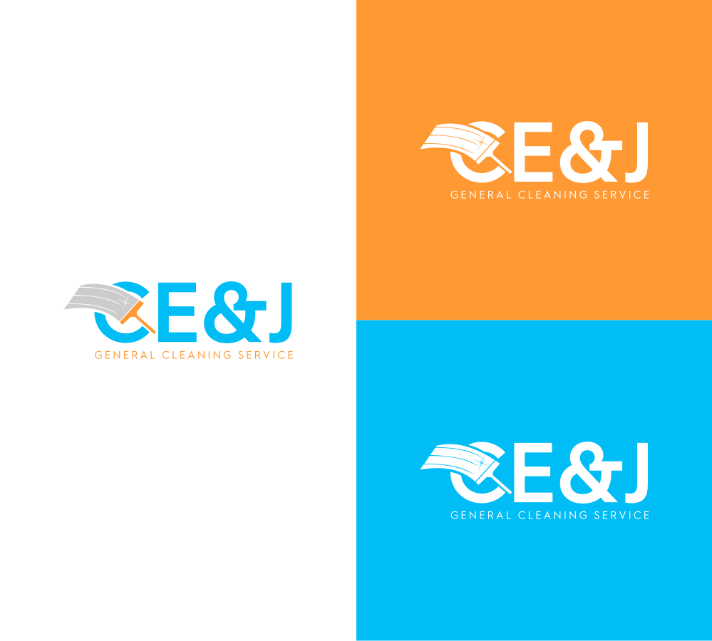 Logo Design Entry 1210833 submitted by Dinar to the contest for ce&j        general cleaning service run by Chimay 