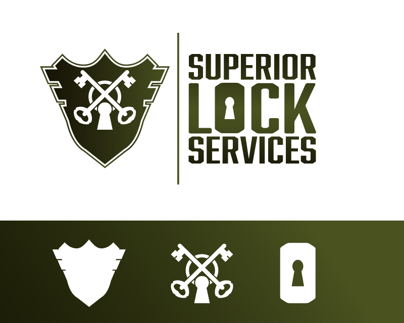 Logo Design entry 1212840 submitted by Serpentes to the Logo Design for Superior Lock Services run by Shiloh