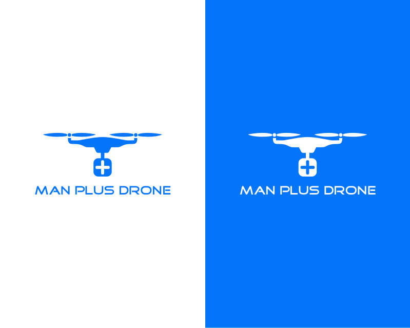 Logo Design Entry 1214850 submitted by Dinar to the contest for Man Plus Drone run by nickcalbear