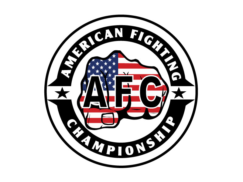 Logo Design entry 1225645 submitted by alvin.data69 to the Logo Design for AFC AMERICAN FIGHTING CHAMPIONSHIP run by Tbone8228