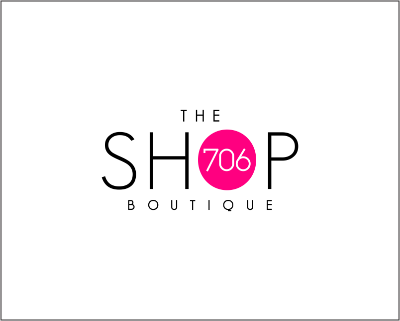 Logo Design entry 1226733 submitted by derho to the Logo Design for "The Shop 706" or "Shop 706" "706 Boutique" "Shop 706 Boutique" run by lsendra