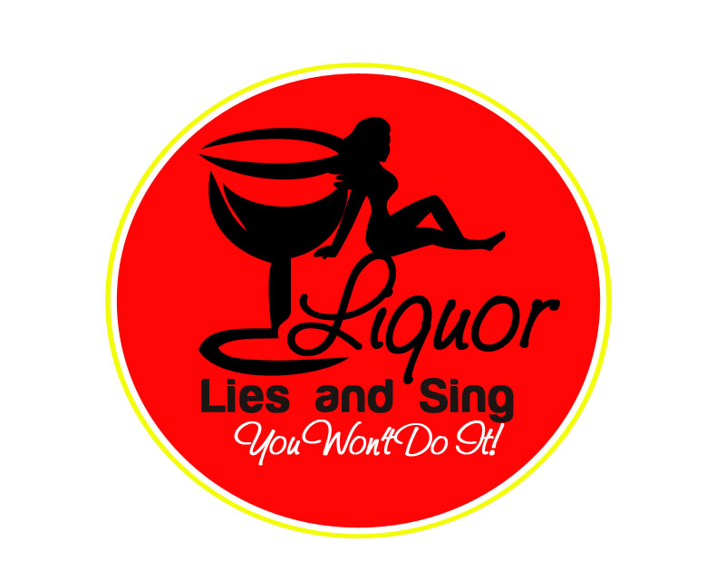 Logo Design Entry 1227795 submitted by janrey to the contest for Liquor Lies and Sing run by liquorliesandsing