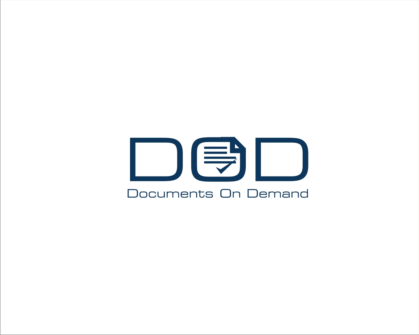 Logo Design entry 1232730 submitted by JHONG to the Logo Design for Documents On Demand (www.ameriscanimaging.com) run by kserbenski@ameriscanimaging.com