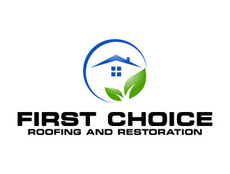 Logo Design Entry 1238115 submitted by DRAGONSTAR to the contest for First Choice Roofing and Restoration  run by Bil82ly