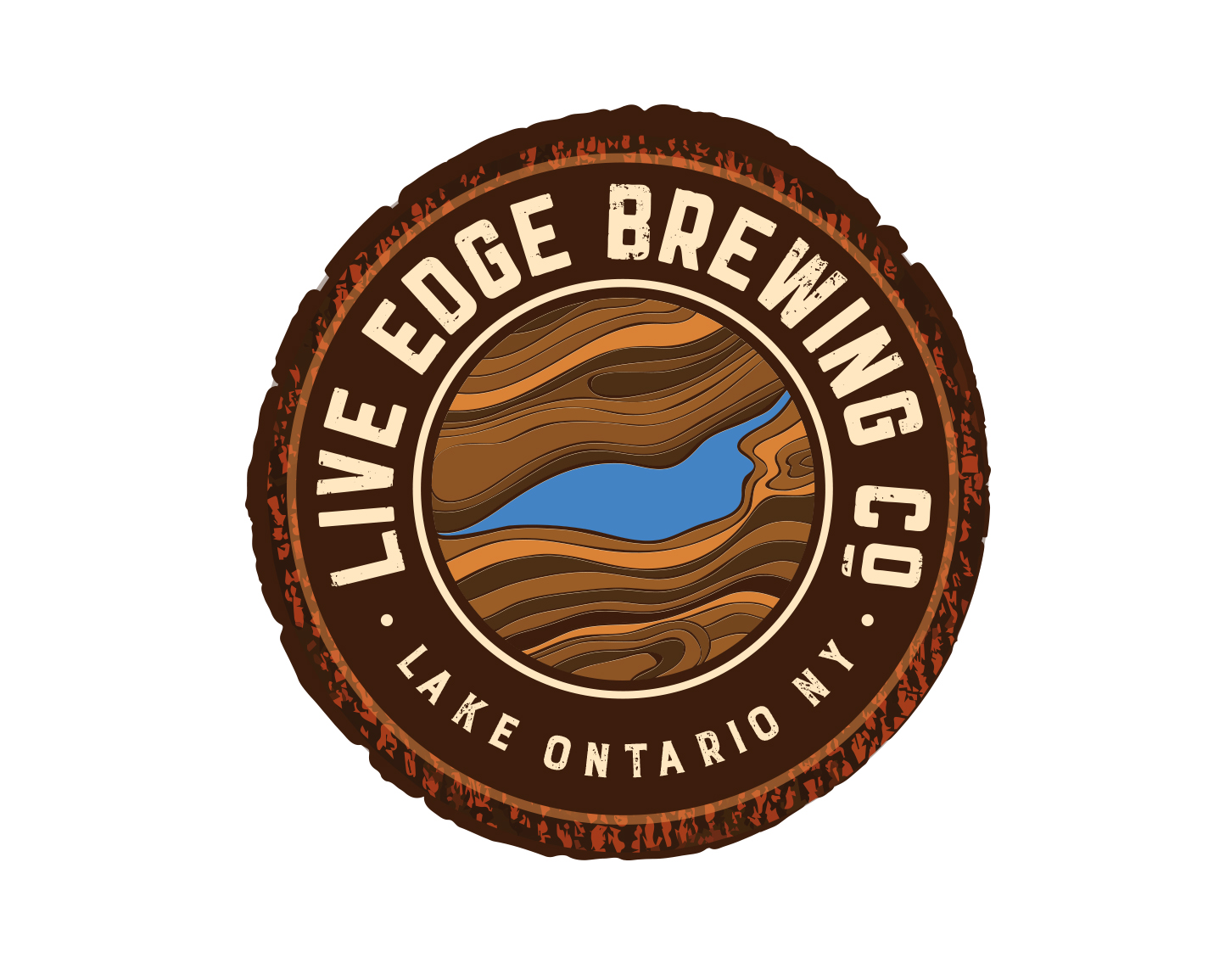 Logo Design entry 1243825 submitted by JHONG to the Logo Design for Live Edge Brewing Company run by Rohring