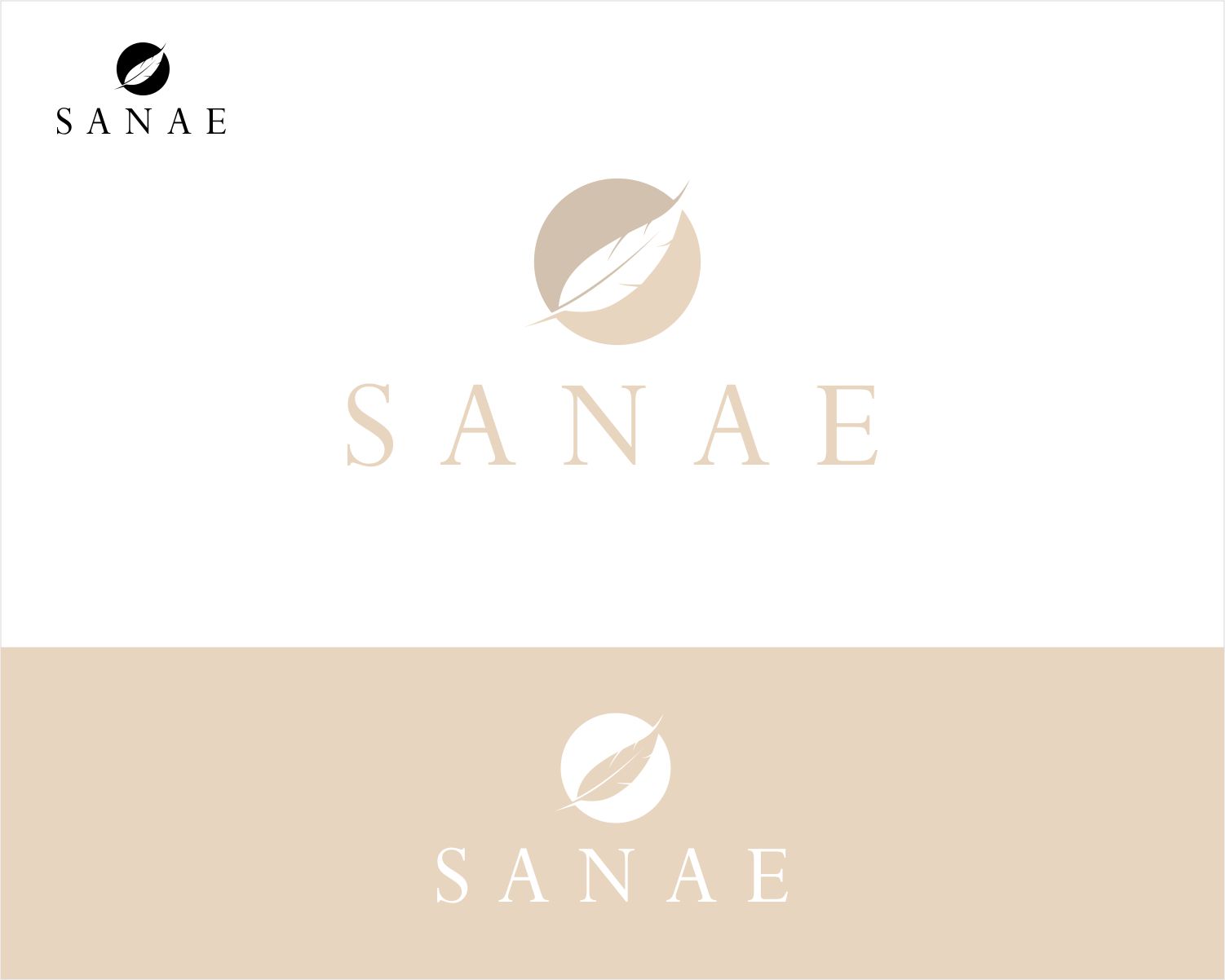 Logo Design entry 1251528 submitted by JHONG to the Logo Design for Sanae run by alexalexagency