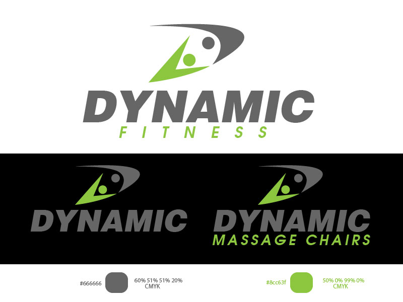 Logo Design entry 1255009 submitted by einstine to the Logo Design for Dynamic Fitness run by kominggdi