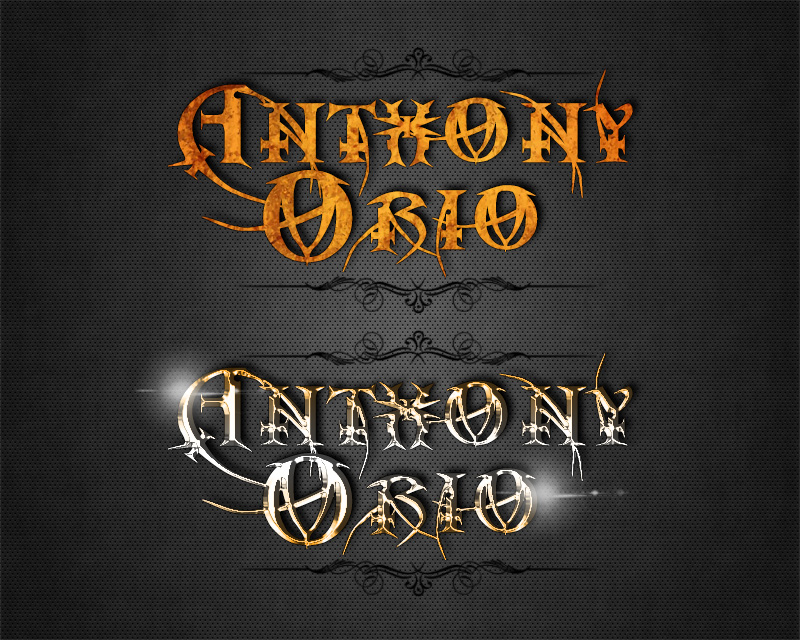 Logo Design Entry 1258307 submitted by JHONG to the contest for Anthony Orio run by BrettCohen