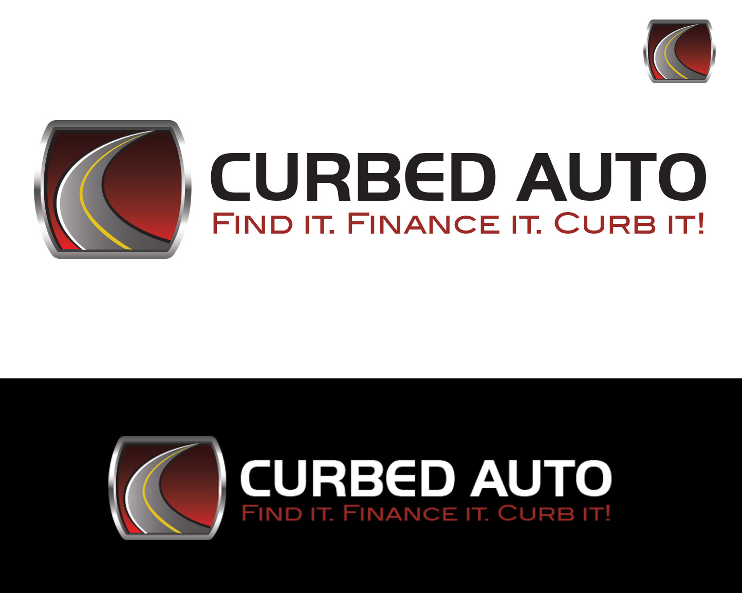 Logo Design entry 1260312 submitted by JHONG to the Logo Design for curbed auto run by dono73