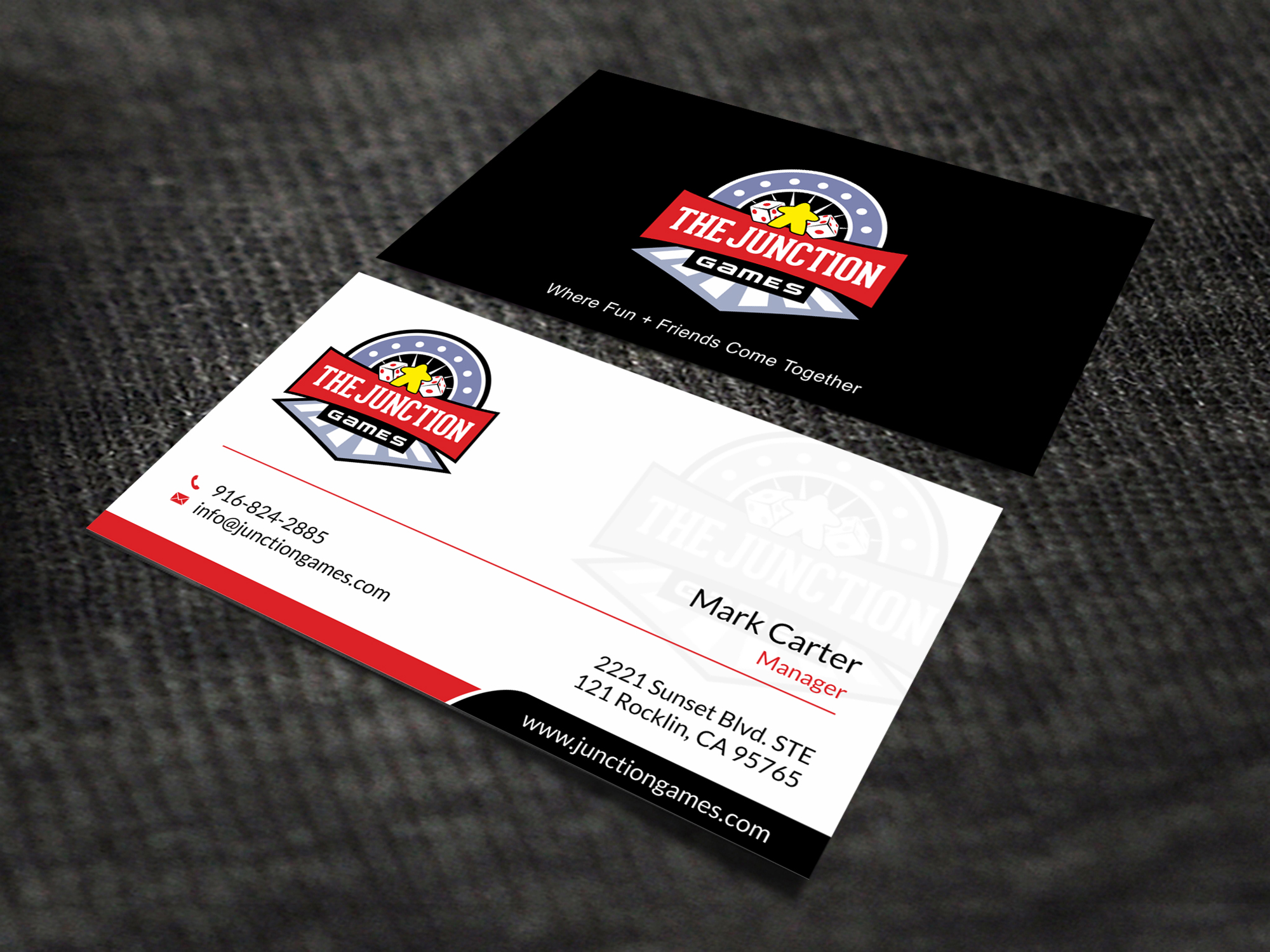 Business Card & Stationery Design Entry 1314142 submitted by skyford412 to the contest for The Junction Games run by realmgames