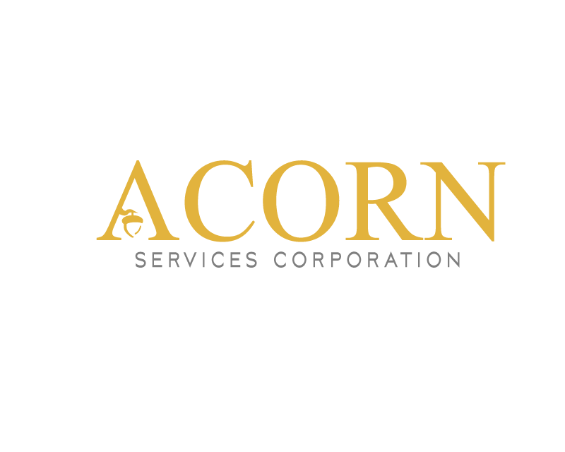 Logo Design Entry 1266636 submitted by russianhar3 to the contest for Acorn Services Corporation run by Abacussc