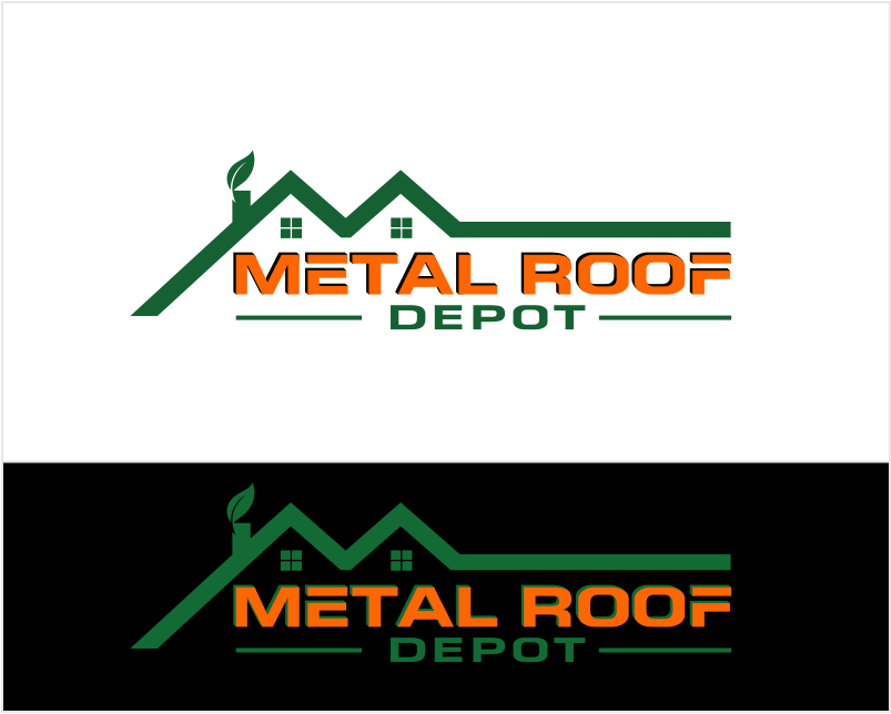Logo Design entry 1274973 submitted by artsword to the Logo Design for Metal Roof Depot run by Kevinm