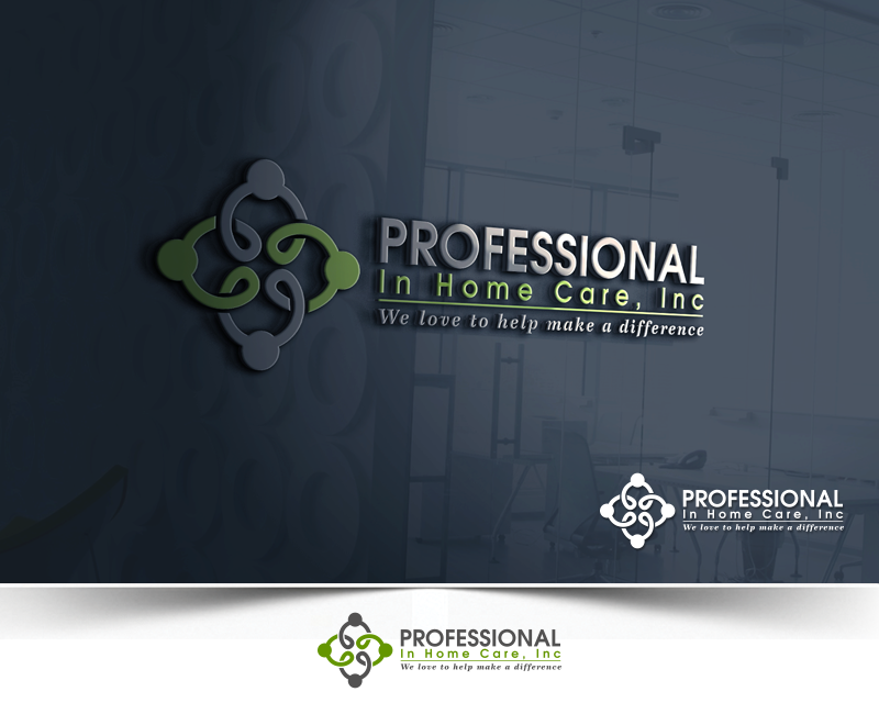 Logo Design entry 1280130 submitted by Ethan to the Logo Design for Professional In Home Care, Inc run by jamieschnabel