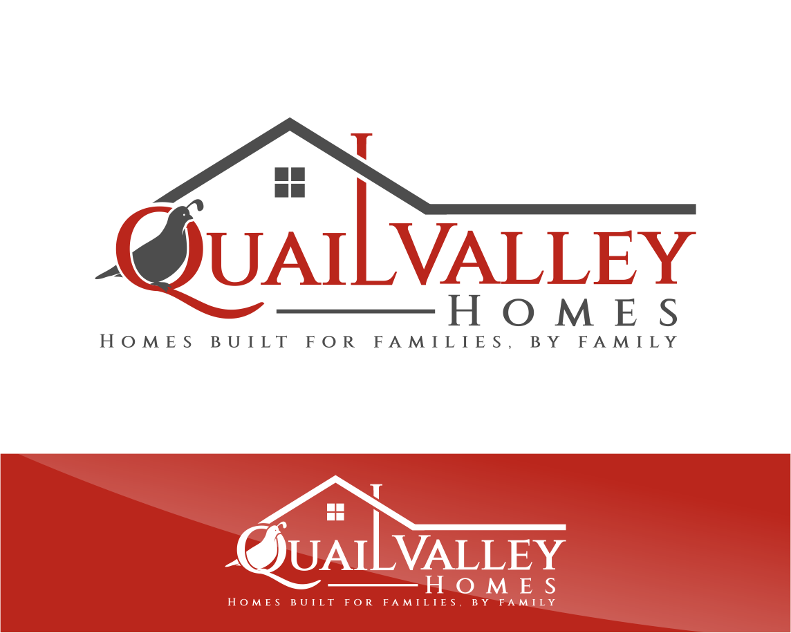 Logo Design entry 1284777 submitted by Jart to the Logo Design for Quail Valley Homes and quailvalleyhomes.com run by krichmond