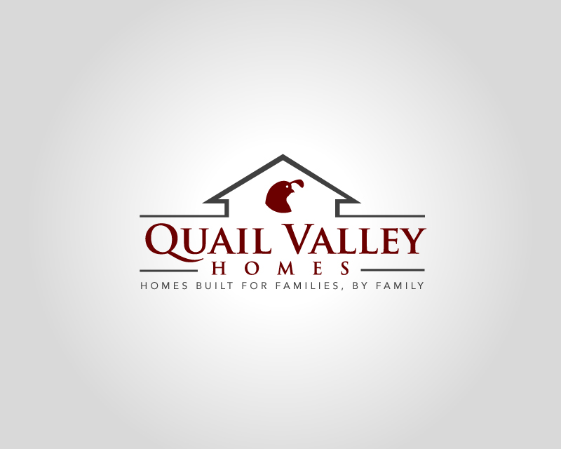 Logo Design entry 1284928 submitted by rSo to the Logo Design for Quail Valley Homes and quailvalleyhomes.com run by krichmond