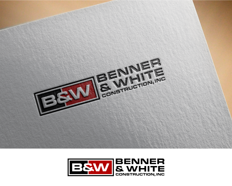 Logo Design entry 1286650 submitted by Isa to the Logo Design for Benner & White Construction, Inc. run by DarynDWhite
