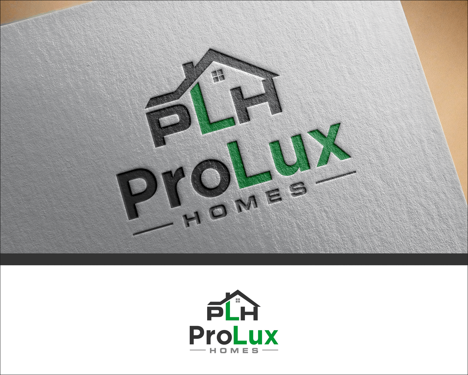 Logo Design entry 1297304 submitted by Super to the Logo Design for ProLux Homes  run by Hex75