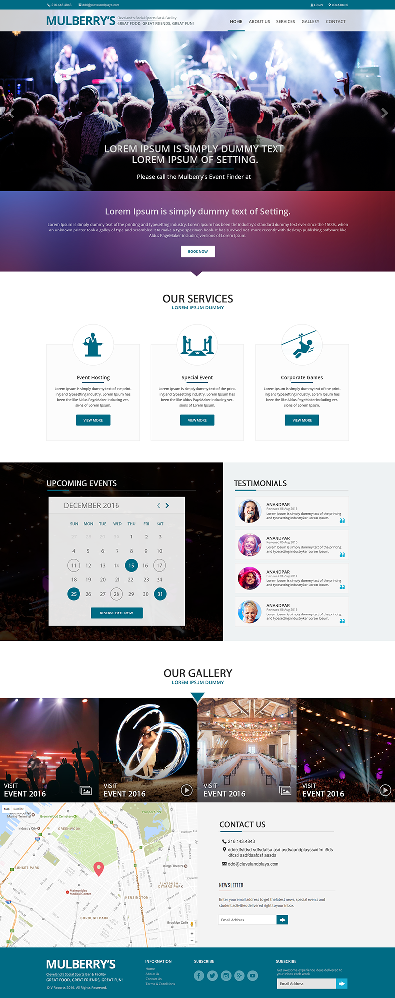 winning Web Design entry by Cre8