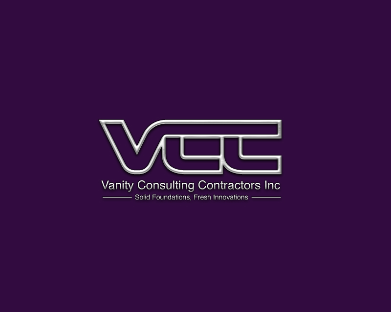Logo Design Entry 1311435 submitted by deztinyawaits to the contest for Vanity Consulting Contractors Inc. (VCC) run by Bryon Fielding