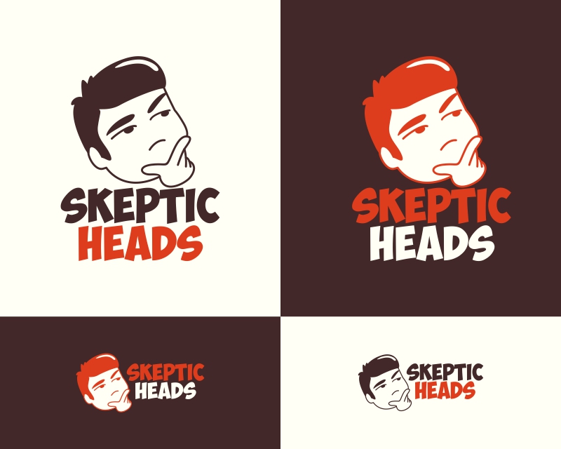 Logo Design entry 1312108 submitted by crisjoytoledo1991 to the Logo Design for Skeptic Heads run by skepticheads