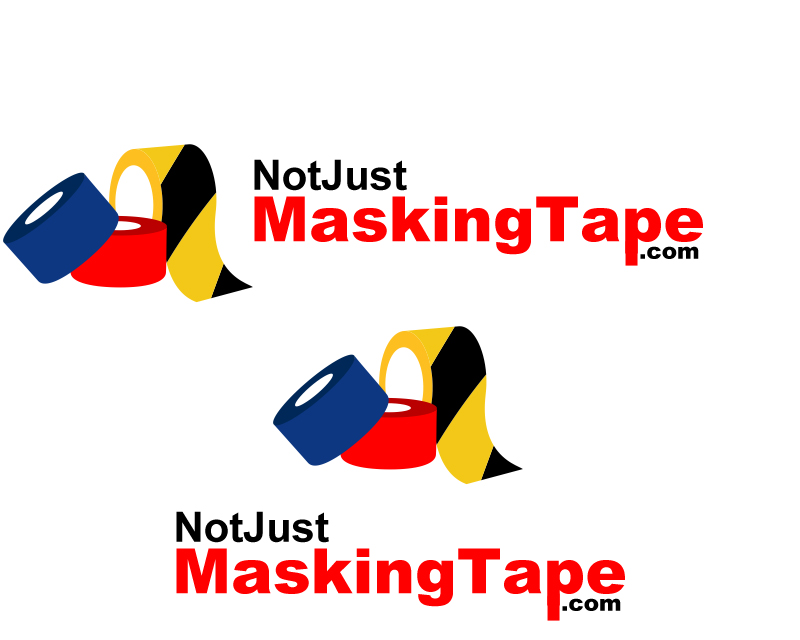 Logo Design entry 1324967 submitted by Shanks01 to the Logo Design for NotJustMaskingTape.com run by NotJustMaskingTape@Gmail.com