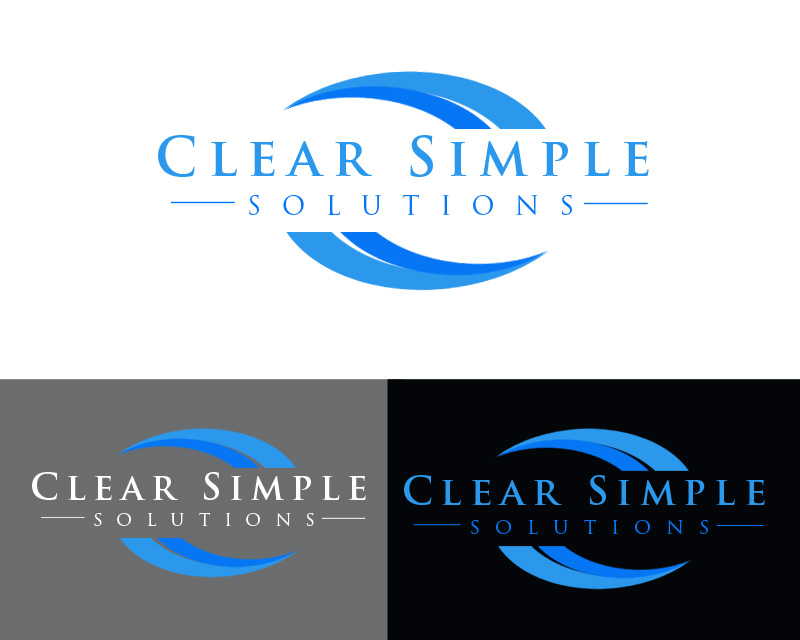 Logo Design entry 1327607 submitted by JBsign to the Logo Design for Clear Simple Solutions  run by Kurtslogos
