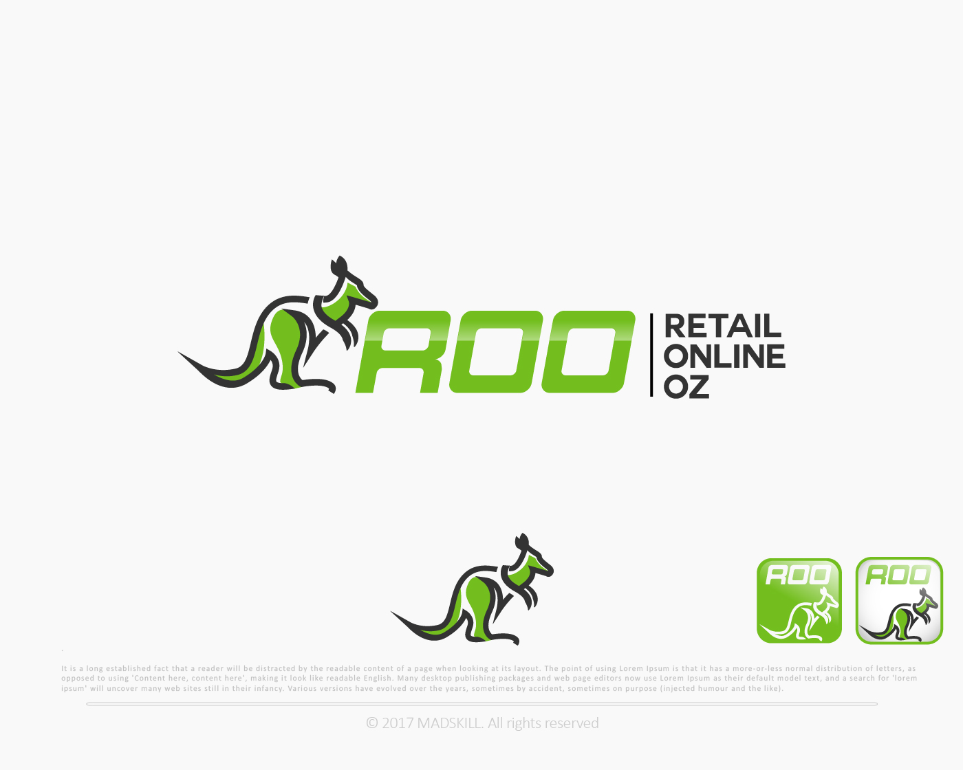 Logo Design Entry 1330338 submitted by madskill to the contest for Retail Online Oz run by vishalk