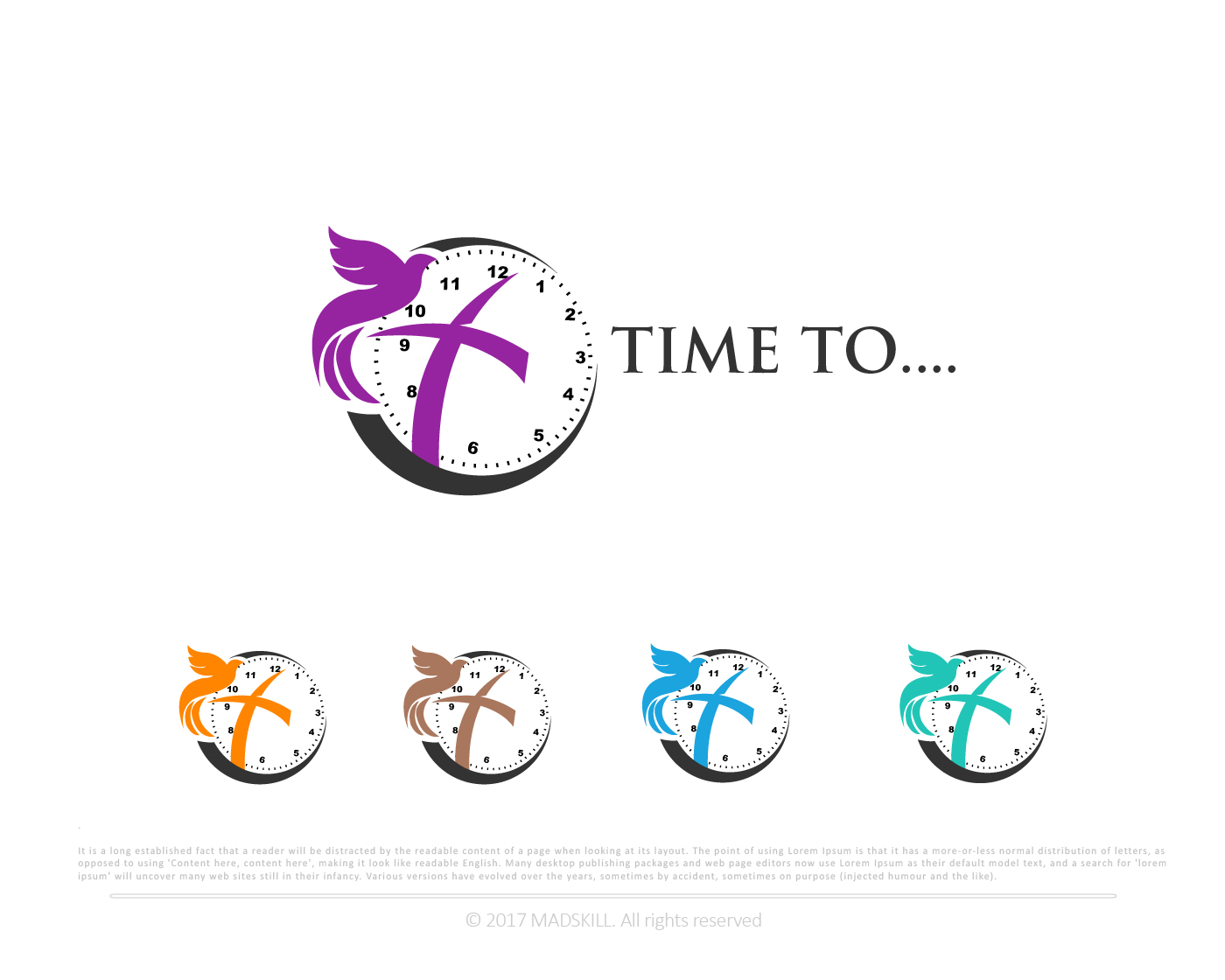 Logo Design Entry 1333487 submitted by madskill to the contest for FPCD (First Presbyterian Church of Deerfield -- this does not need to be in the design)  We want to focus more on the tag line  "Time to..." run by emipres