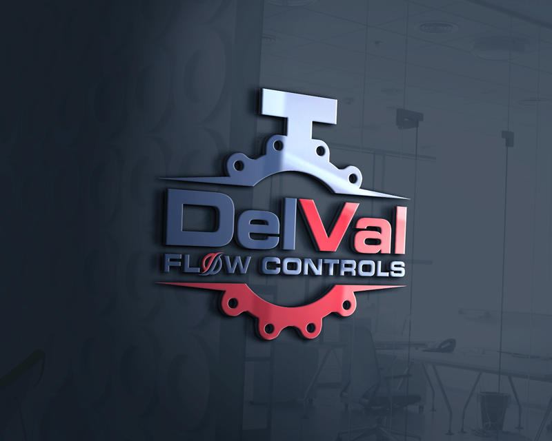 Logo Design Entry 1340861 submitted by marksss to the contest for DelVal Flow Controls - www.delvalflow.com run by llee7241