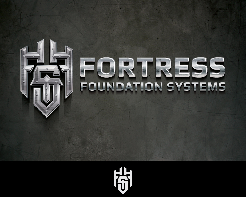 Logo Design entry 1342384 submitted by taks0not to the Logo Design for Fortress Foundation Systems run by keyelement