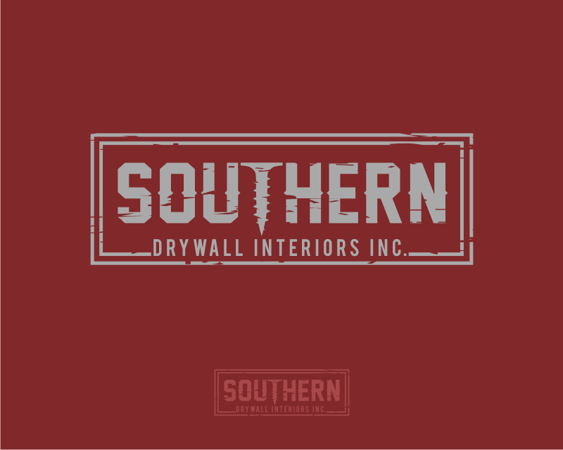 Logo Design entry 1349105 submitted by pingpong to the Logo Design for Southern Drywall Interiors, Inc. run by juan cosio