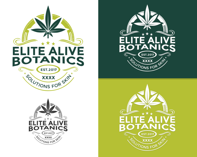 Logo Design Entry 1351338 submitted by marksss to the contest for Elite Alive Botanics run by greendrummer