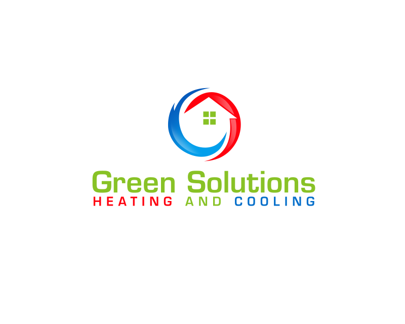 Logo Design Entry 1354825 submitted by marksss to the contest for Green Solutions Heating and Cooling  run by Genej123