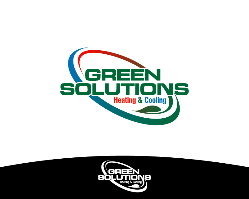 Logo Design Entry 1354828 submitted by cclia to the contest for Green Solutions Heating and Cooling  run by Genej123