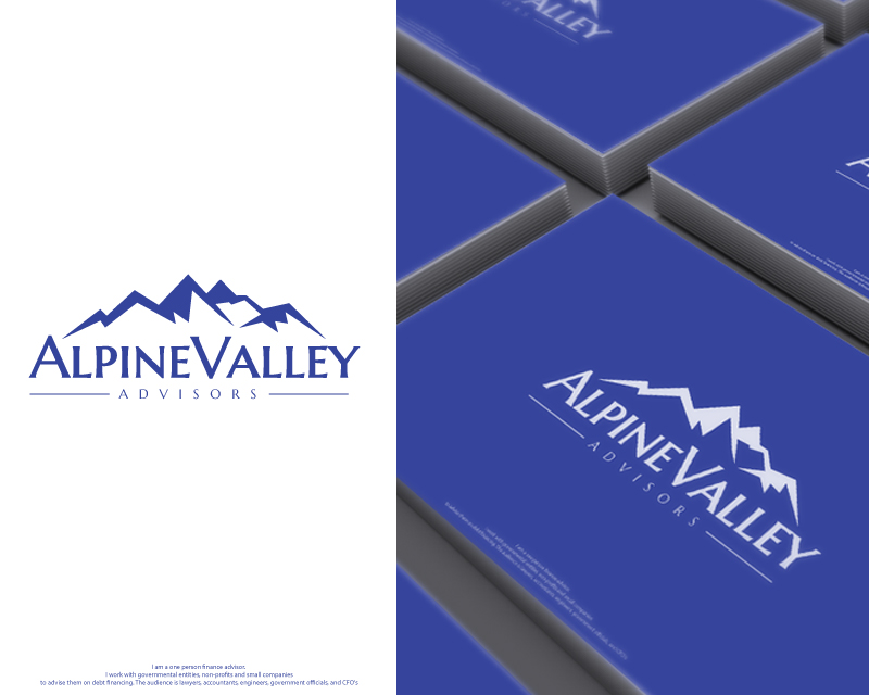 Logo Design Entry 1379580 submitted by deztinyawaits to the contest for Alpine Valley Advisors run by jhtowne
