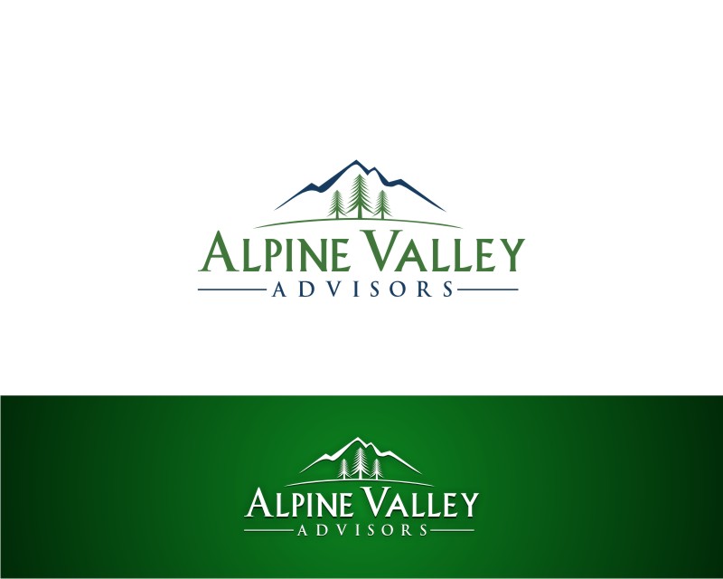 Logo Design entry 1379592 submitted by kastubi to the Logo Design for Alpine Valley Advisors run by jhtowne