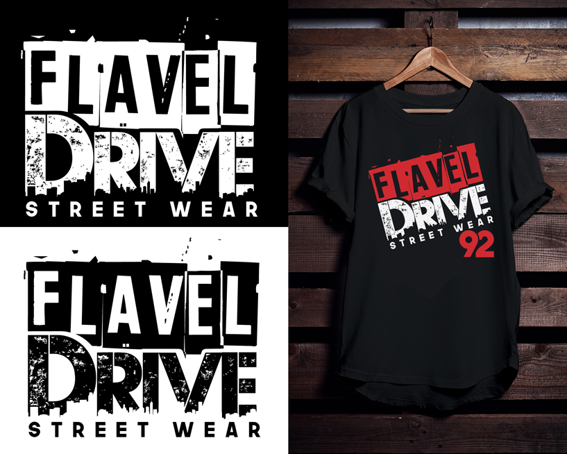 T-Shirt Design Entry 1380585 submitted by babyakina to the contest for FLAVELDRIVE run by GilesM