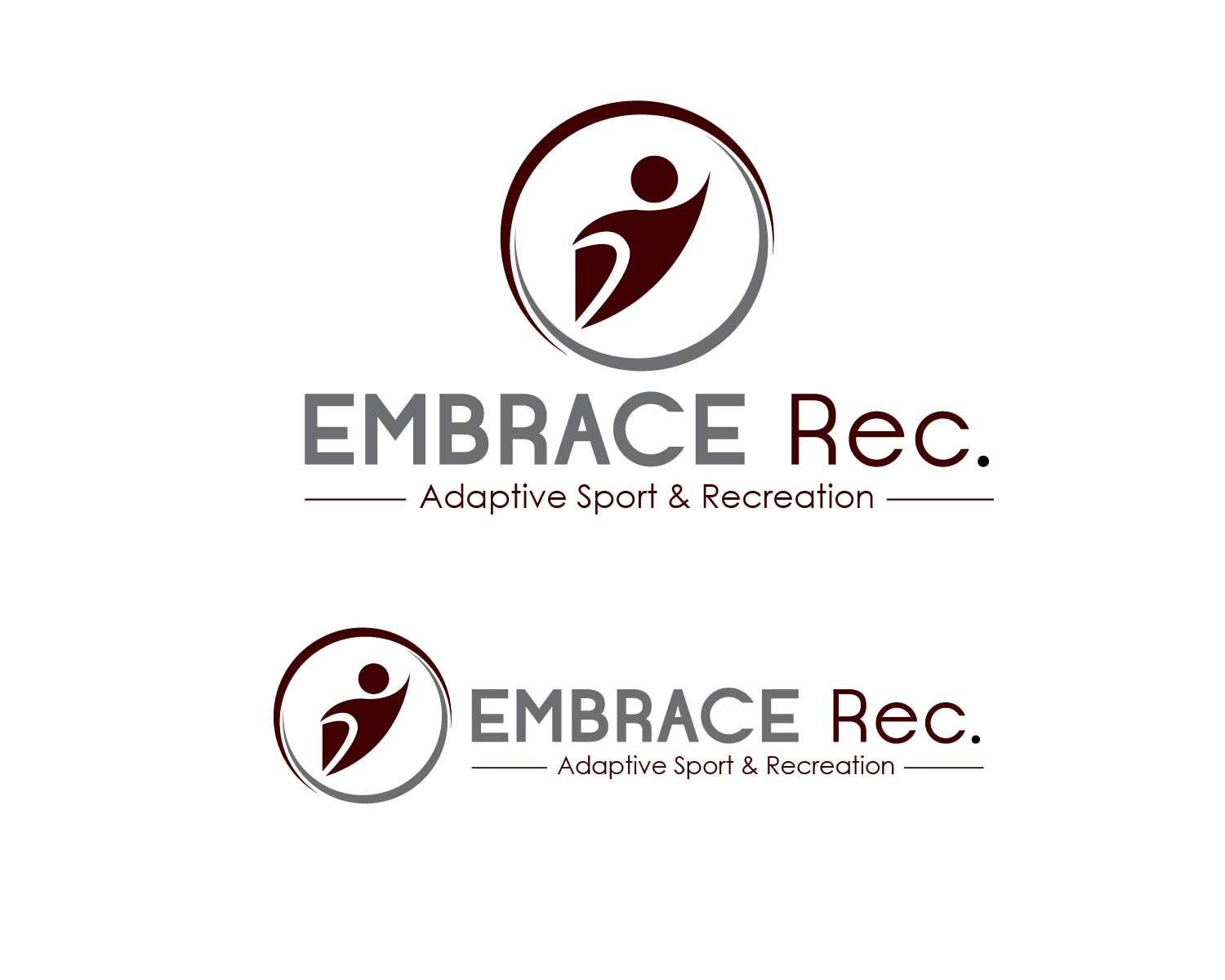 Logo Design entry 1382691 submitted by neilfurry to the Logo Design for Embrace Rec. Adaptive Sport & Recreation run by m.tar1710