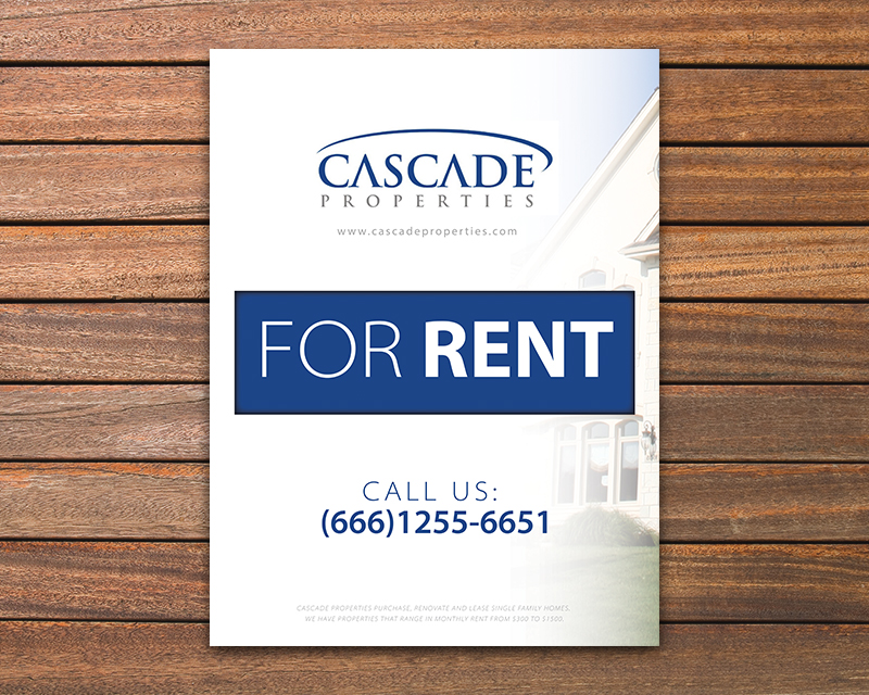 Banner Ad Design Entry 1390424 submitted by Betterway_designs to the contest for Cascade Properties run by cbullington