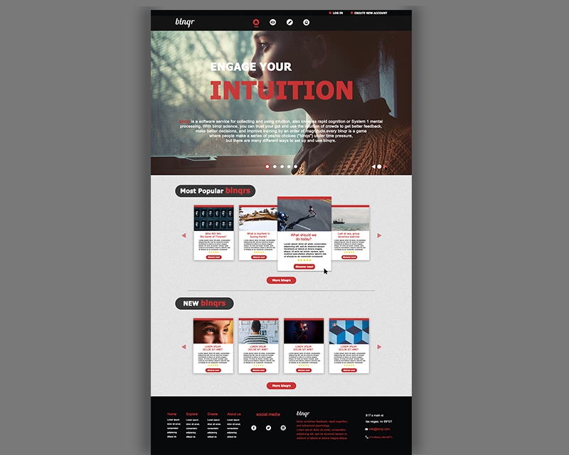 Web Design entry 1459349 submitted by Omardomo