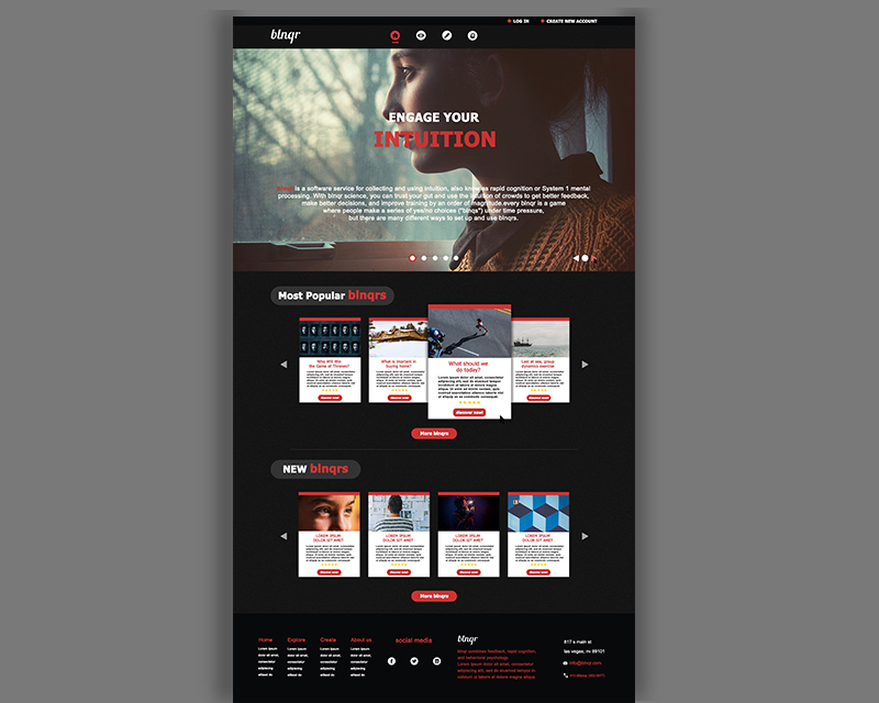 Web Design entry 1459371 submitted by Omardomo