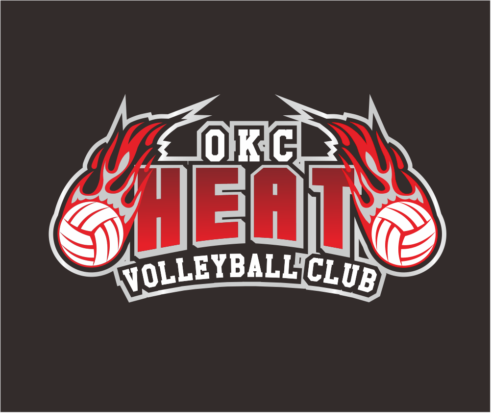 Logo Design entry 1407155 submitted by wongsanus to the Logo Design for OKC HEAT VOLLEYBALL CLUB run by Silverthorne