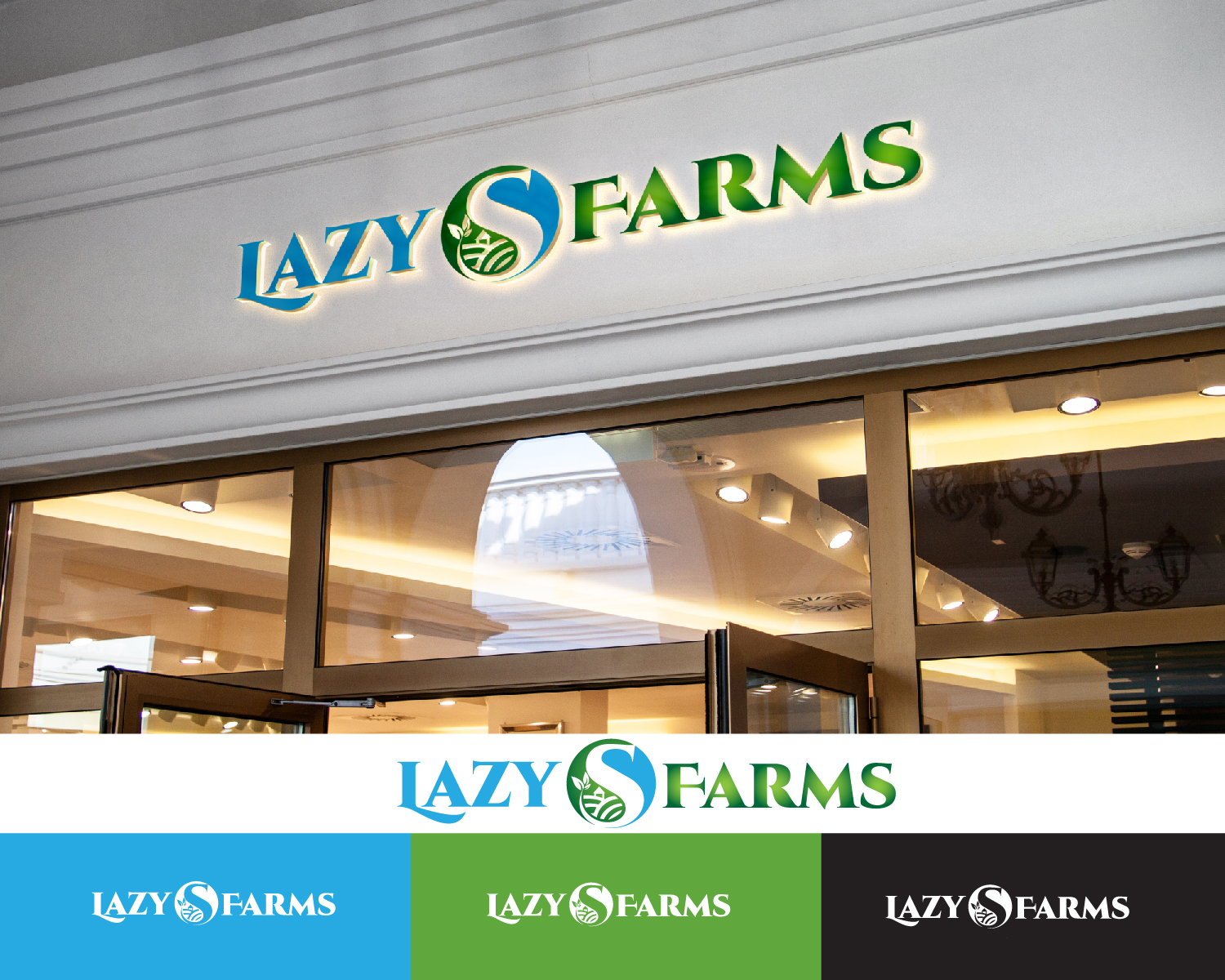 Logo Design entry 1407584 submitted by JBsign to the Logo Design for Lazy S Farms run by steve1