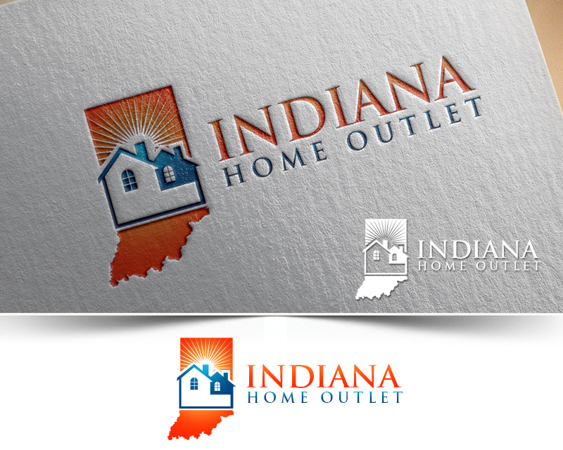Logo Design entry 1411142 submitted by Ethan to the Logo Design for Indiana Home Outlet run by matt03r1@yahoo.com