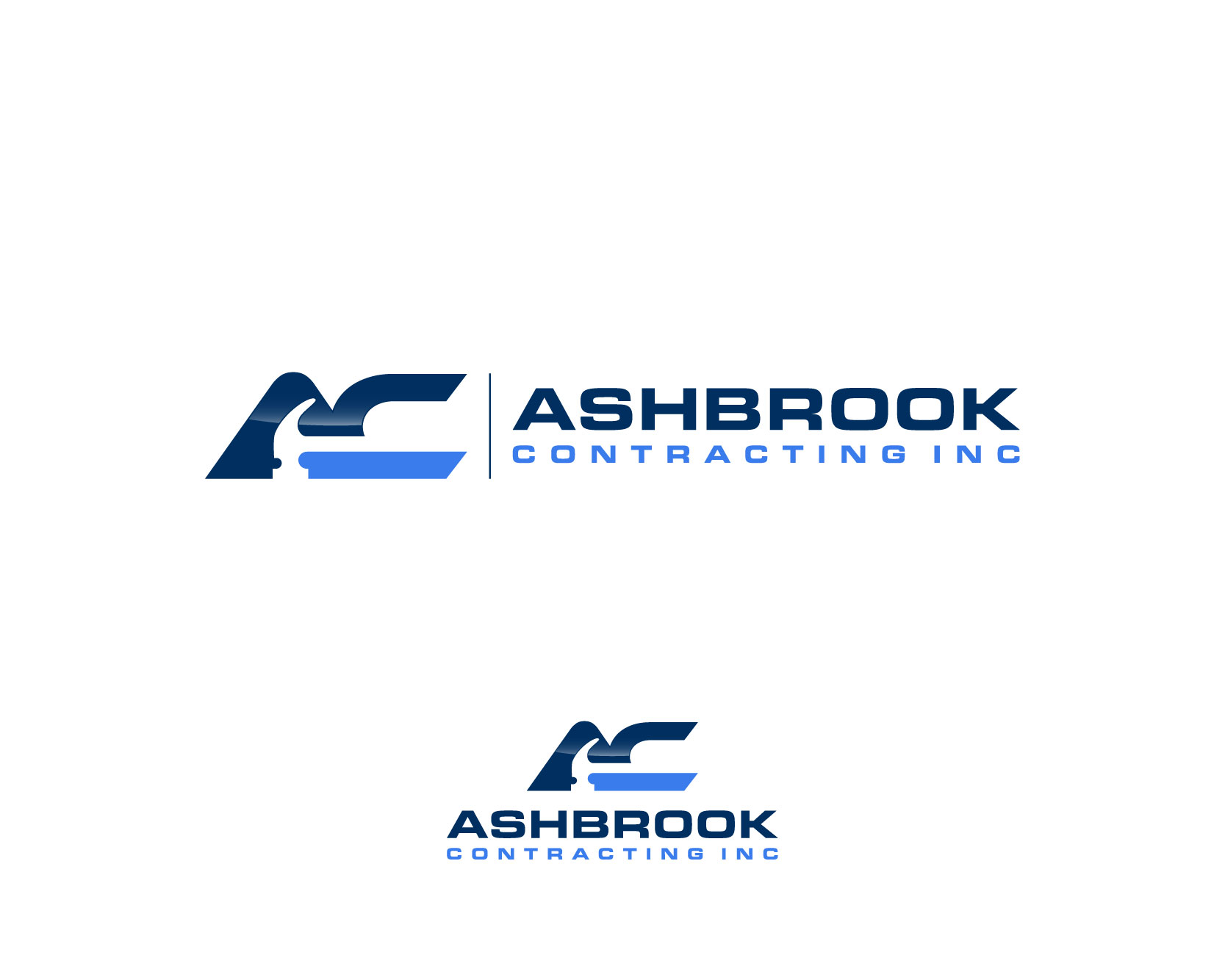 Logo Design entry 1415606 submitted by shanks to the Logo Design for Ashbrook Contracting Inc run by scotty
