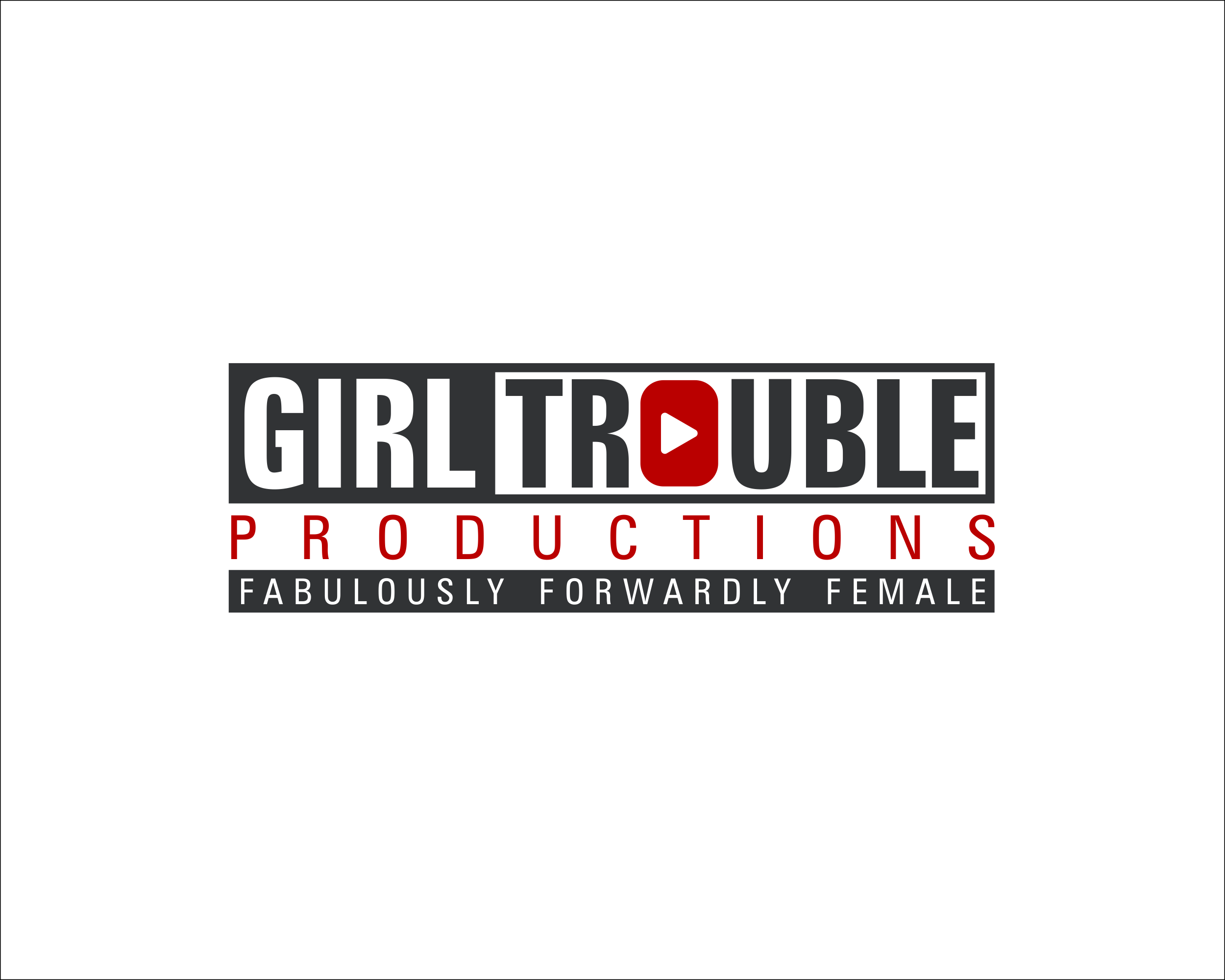Logo Design entry 1421330 submitted by Super to the Logo Design for Girl Trouble Productions run by creative core 