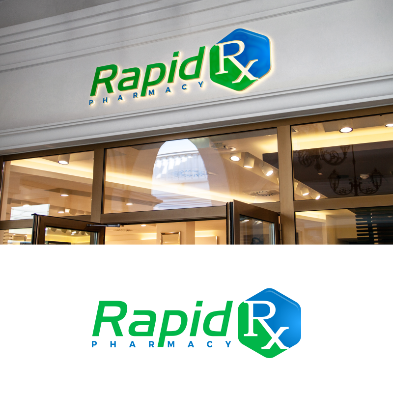 Logo Design Entry 1423736 submitted by selly888 to the contest for RapidRx Pharmacy  run by maulikvp87